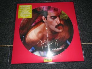 Never Boring Numbered Picture Disc 2000 Uk Lp - Freddie Mercury Queen