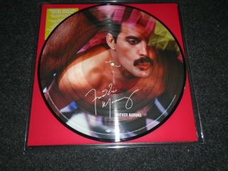 Never Boring Numbered Picture Disc 2000 UK LP - Freddie Mercury Queen 3