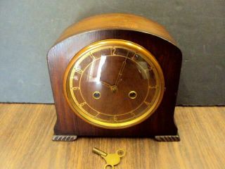 Vintage Deco Mantle Striking Clock - Smiths Enfield - Great Britain -