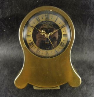 Antique Jaeger Petite Neuchateloise Music Box Alarm Table Clock All See