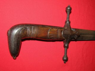 Unusual Variant - Pistol / Dog Head Pommel Pre Civil War Sword