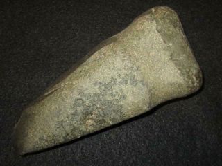 Apc Authentic Arrowheads Indian Artifacts - Large Michigan Full Groove Axe Nr