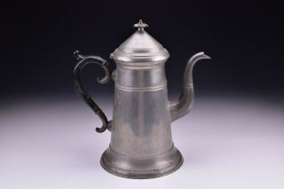 Putman American Pewter Lighthouse Form Teapot 19th Century