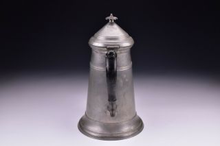 Putman American Pewter Lighthouse Form Teapot 19th Century 2