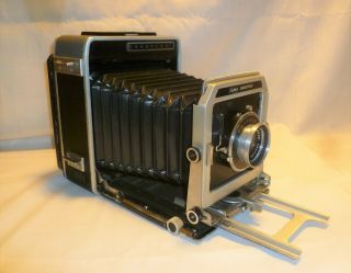 Vintage Graflex Graphic 4x5 Film Camera - Graphex Optar 135mm 4.  7