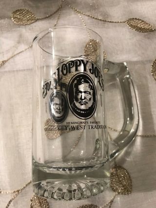 Sloppy Joe’s Restaurant Glass Beer Mug Hemingway Favorite