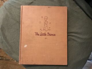 The Little Prince Vintage 1943 First Edition By Antoine De Saint - Exupery