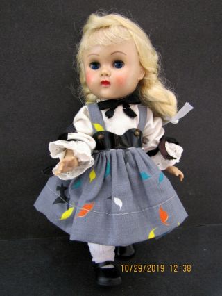 Vintage Blonde Vogue Ginny Walker Doll In Medford Tagged Dress And Panties