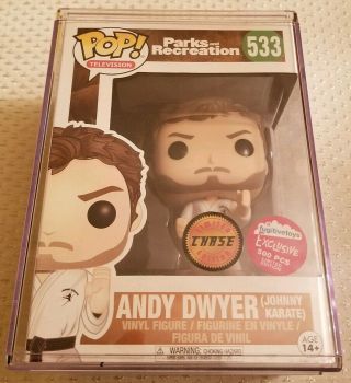 Funko Pop Television Parks & Recreation Andy Dwyer As Johnny Karate Chase