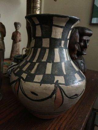 Circa 1890 - 1900 Tewa/ Santo Domingo Indian Pueblo Vase