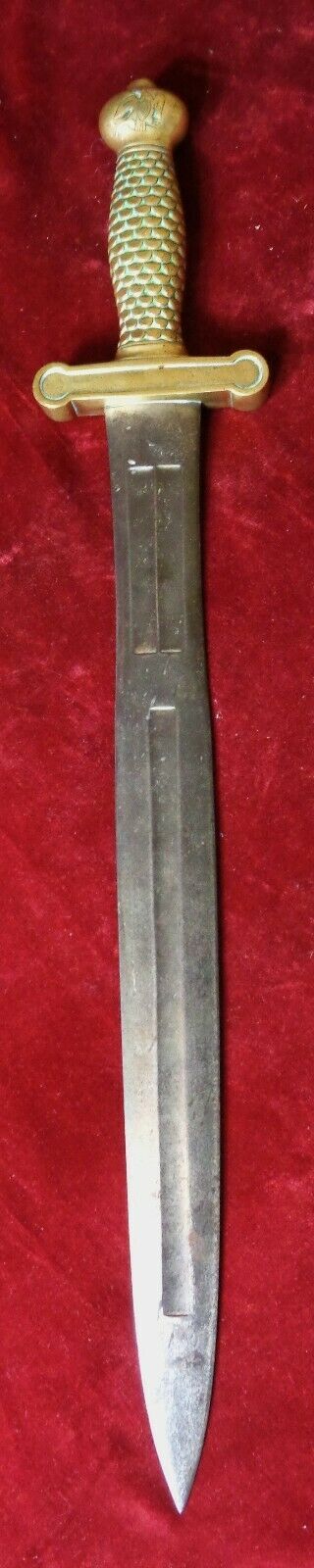 Antique American M 1832 Foot Artillery Sword (french 1816 M Sabre) U.  S.  Hanger