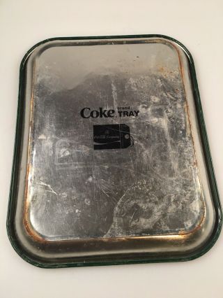 Antique Vintage Coca Cola Delicious And Refreshing Drink 5c At Fountains Tray 3