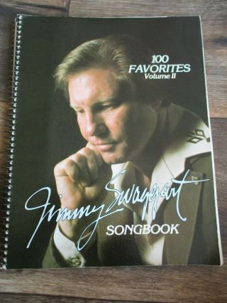 1981 Jimmy Swaggart 100 Favorites - Piano Music Song Book - Pages: 176 Volume 2