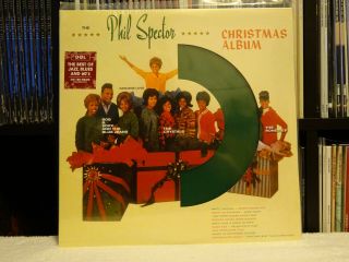 Phil Spector Christmas Gift For You Green Vinyl Lp The Crystals Ronettes