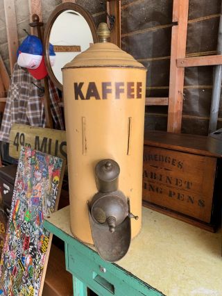 Antique Coffee Bean Dispenser General Store Kitchen Vintage