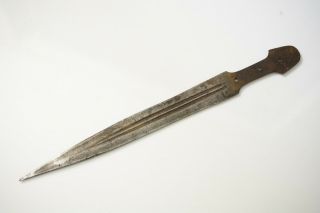Antique Caucasian Russian Cossack Dagger Kindjal Knife Sword Forged Blade
