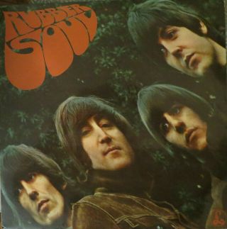 The Beatles ‎– Rubber Soul 1965 12 " Vinyl Lp 1st Uk Stereo Pressing