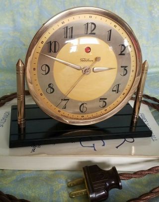 Telechron 4f51 - A,  Telart Clock,  Rehabbed