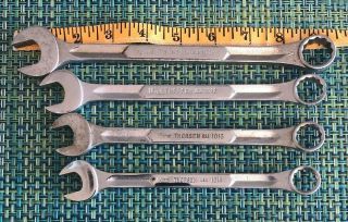 4 Vintage Thorsen Tools Metric Combination Wrenches 12 Point Usa 14,  15,  16,  18 Mm.