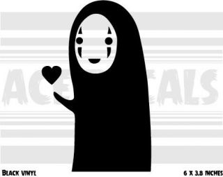 Spirited Away - No Face Love - Ghibli - Anime - Vinyl Decal Sticker