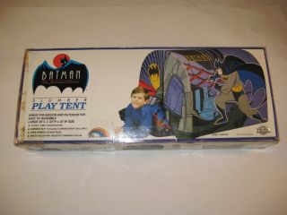 Batman The Animated Series Play Tent 1993 Dc Comics 100 Complete
