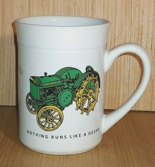 Gibson John Deere Moline Ill Nothing Runs Like A Deere Tractor Coffee Cup 16oz