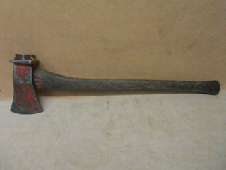 Vintage Log Branding Hammer Axe - Loggers Log Stamp Marking Tool Crosscut Saws -