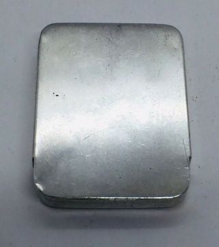 Tiffany & Co.  Vintage Sterling Silver Slide Pill Box 3