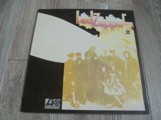 Led Zeppelin - Led Zeppelin Ii 1971 Uk Lp Atlantic Cross Over Pressing A1/b1