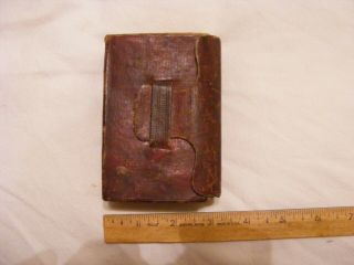 1846 Dated Holy Bible Small Pocket Size,  Like A Soldier Might Carry,  Fair