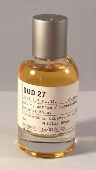 Le Labo Oud 27 Unisex Parfum 50ml Vintage 2010