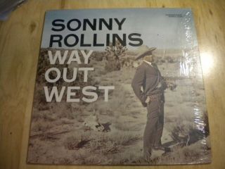 Sonny Rollins Way Out West Lp Contemporary S7530 Nm/nm Yellow Label Reissue