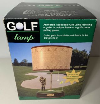 Animated Golf Lamp King America For Birdie With Sound