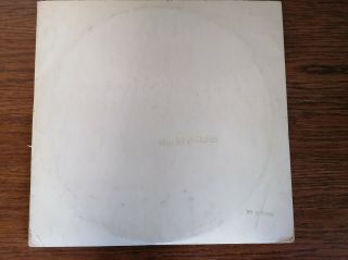 The Beatles.  White Album.  Mono Top Loader.  Low No.  0078605.  Ex Cond And Audio.