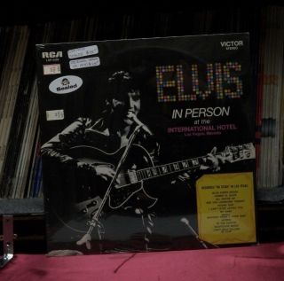 12 " Lp Elvis Presley In Person At The International Hotel 1970 Rca Lsp - 4428