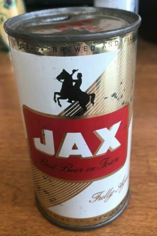 Jax Beer Flat Top Beer Can,  Jackson Brewing Co.  Orleans,  Louisianna,
