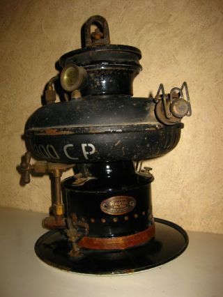 Ditmar Maxim No.  551 Cp 300 Austria Antique Factory Lamp Donut Kerosene Lantern