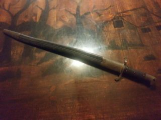 British English Ww1 Or Earlier Model 1856 - 58 Enfield Bayonet Short Sword Antique