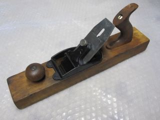 Antique Vintage Stanley No.  127 Liberty Bell Woodworking Plane Tool
