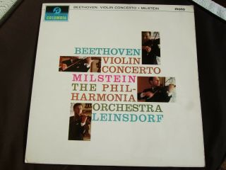 33cx 1863 Beethoven Violin Concerto In D [mono Sax 2508] Milstein Nearmint.