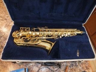 1970 Model Conn Eb Alto Saxophone Vintage Sax