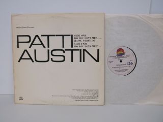 Patti Austin - Do You Love Me - Disco 12 " Promo
