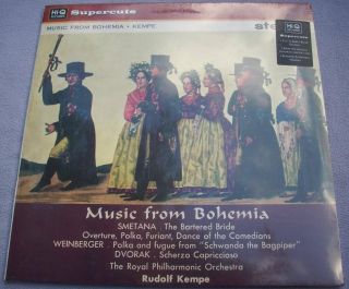 Asd 449 Audiophile Reissue Music From Bohemia Rudolf Kempe Hi - Q