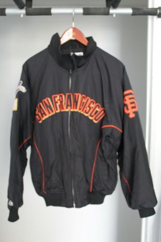Vintage San Francisco Giants 2002 World Series Jacket Majestic Authentic