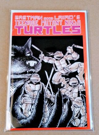 Teenage Mutant Ninja Turtles 1 Tmnt [1st Series 1984] Mirage Comic 5th Print