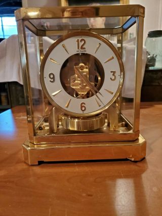 Vintage Jaeger Lecoultre Atmos Clock 528 - 6 15 Jewel S 191172