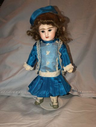 Antique French Doll 10 1/2 In Tall