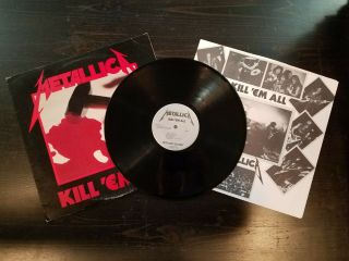 Metallica - Kill ' Em All LP - 1983 Megaforce Press 3