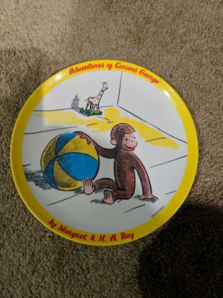 Curious George Monkey Plastic Child 