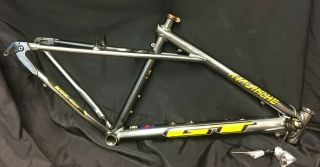 Vintage Gt Avalanche Mountain Bike Frame Mtb Bicycle 7005 Alloy W/ Headset